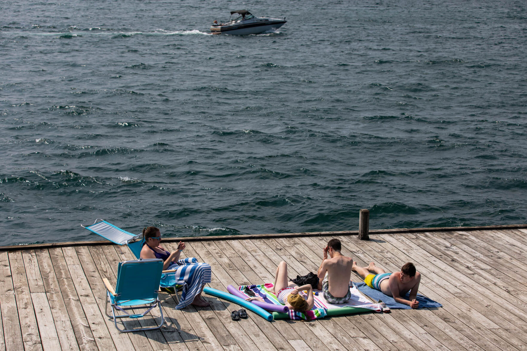Summer day at thousand Island park